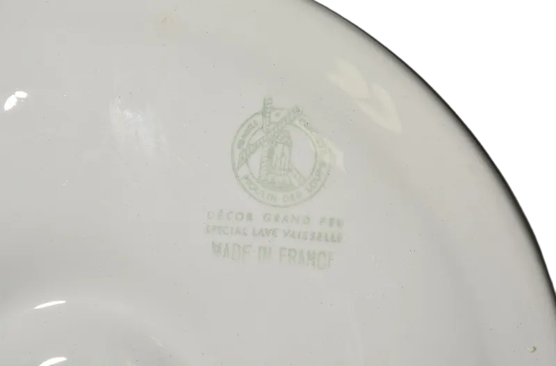 Vintage French Oyster Plate